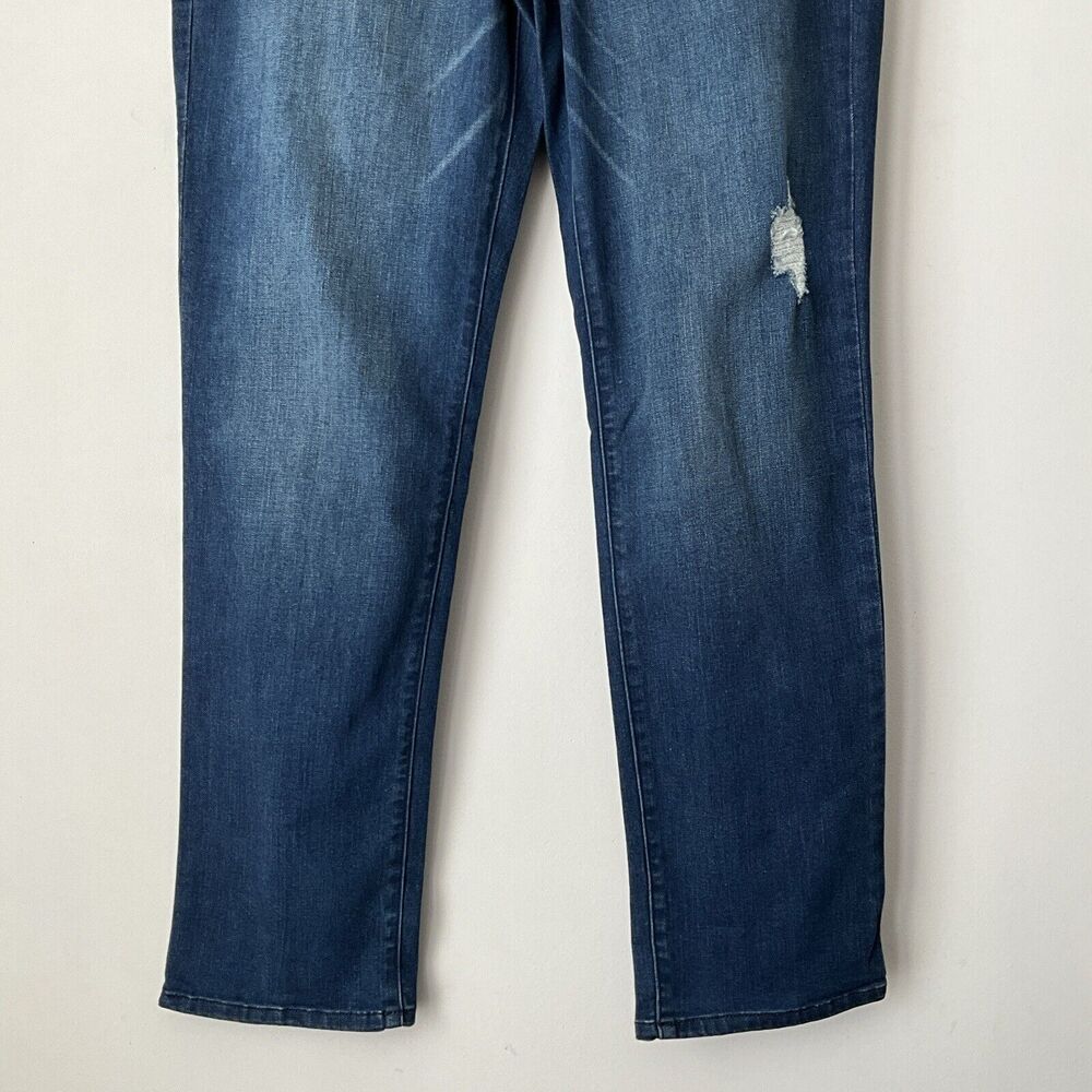 Democracy Straight Leg Ab Solution Curve Equality Jeans Blue 12 - Picture 6 of 11